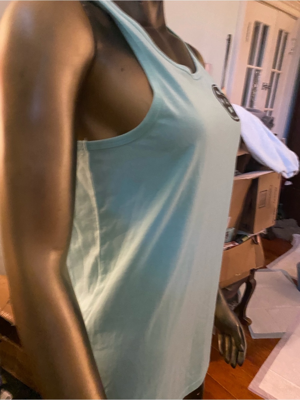 Maui and Sons Pale Blue Logo Tank Top - Picture 4 of 6